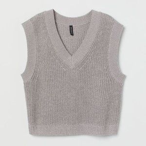 H&M Sweater Vest, grey S